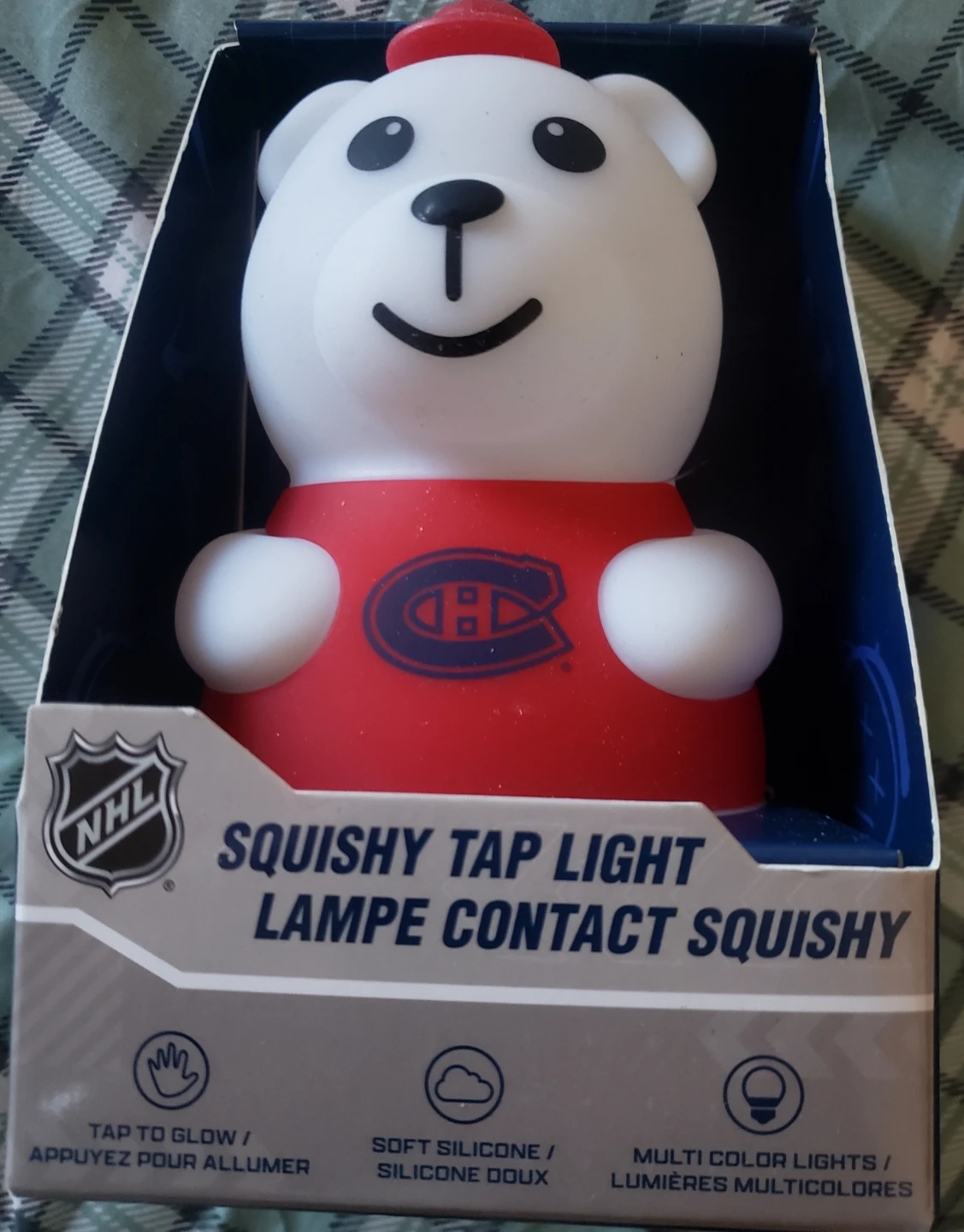 NHL Squishy Tap Light - Canadiens