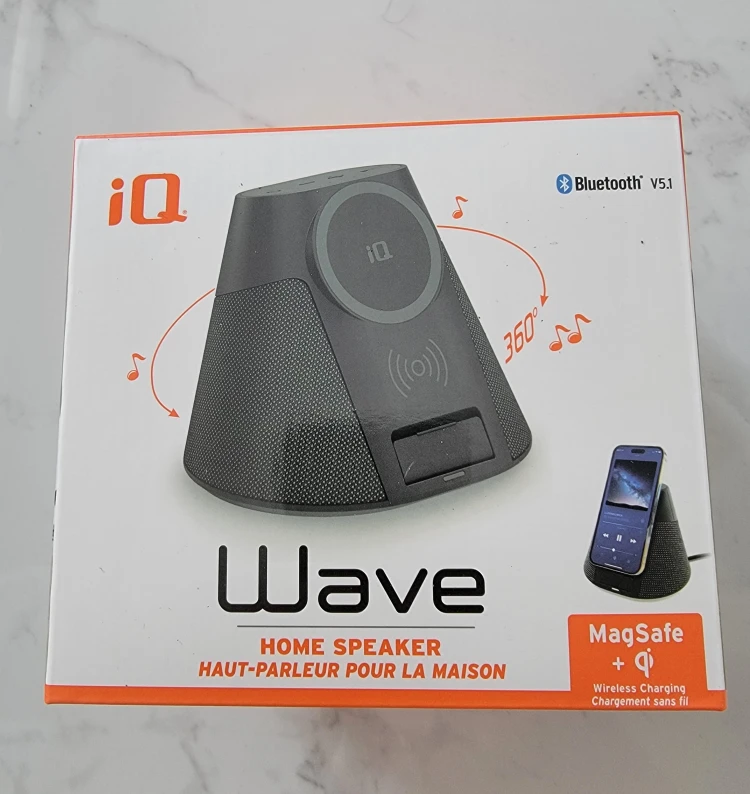 iQ Wave Home Speaker with MagSafe Wireless Charging