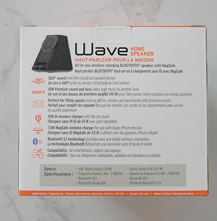 iQ Wave Home Speaker with MagSafe Wireless Charging - photo 3