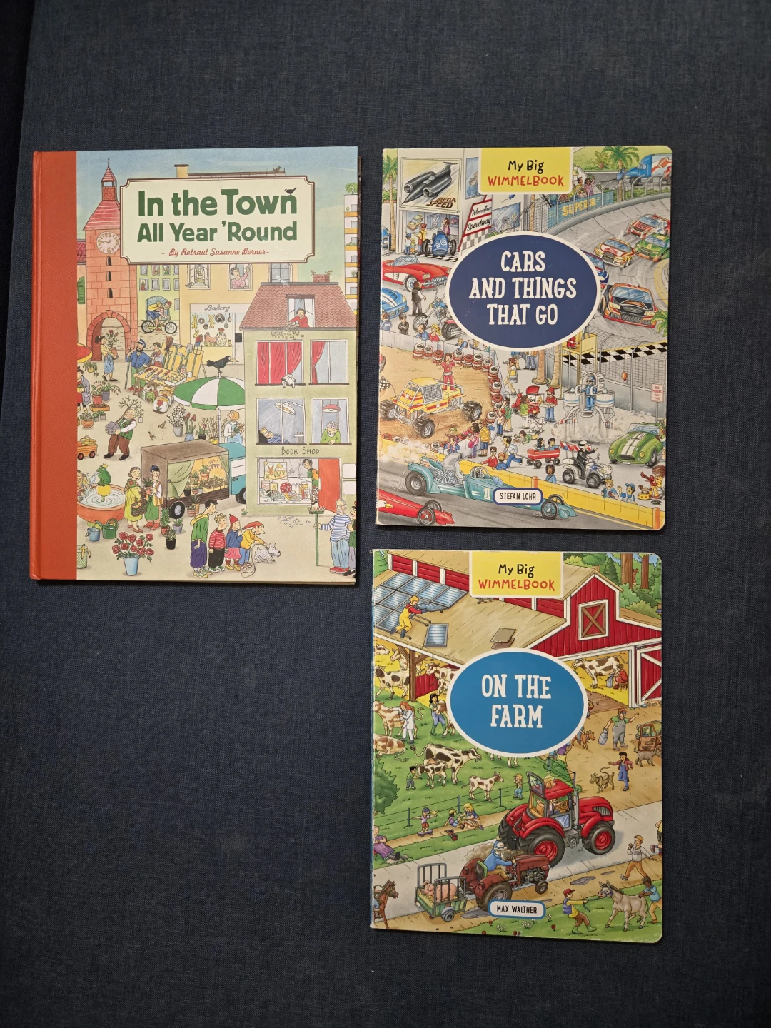 MOVING SALE! 3 Board Panoramic Books (Wimmelbooks)