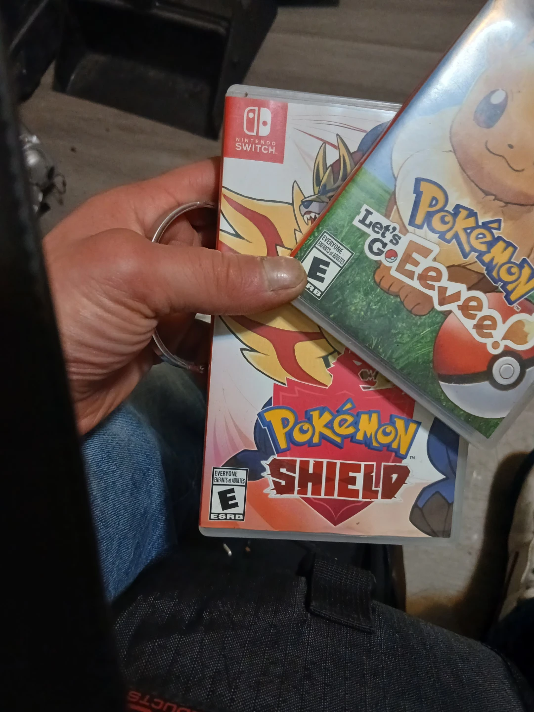 Pokémon Shield & Let's Go Eevee Nintendo Switch Games