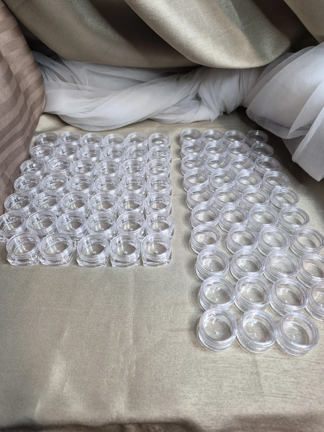 Mix Misc Lot of 41+ 39 = 70 Total 5ml Clear Plastic