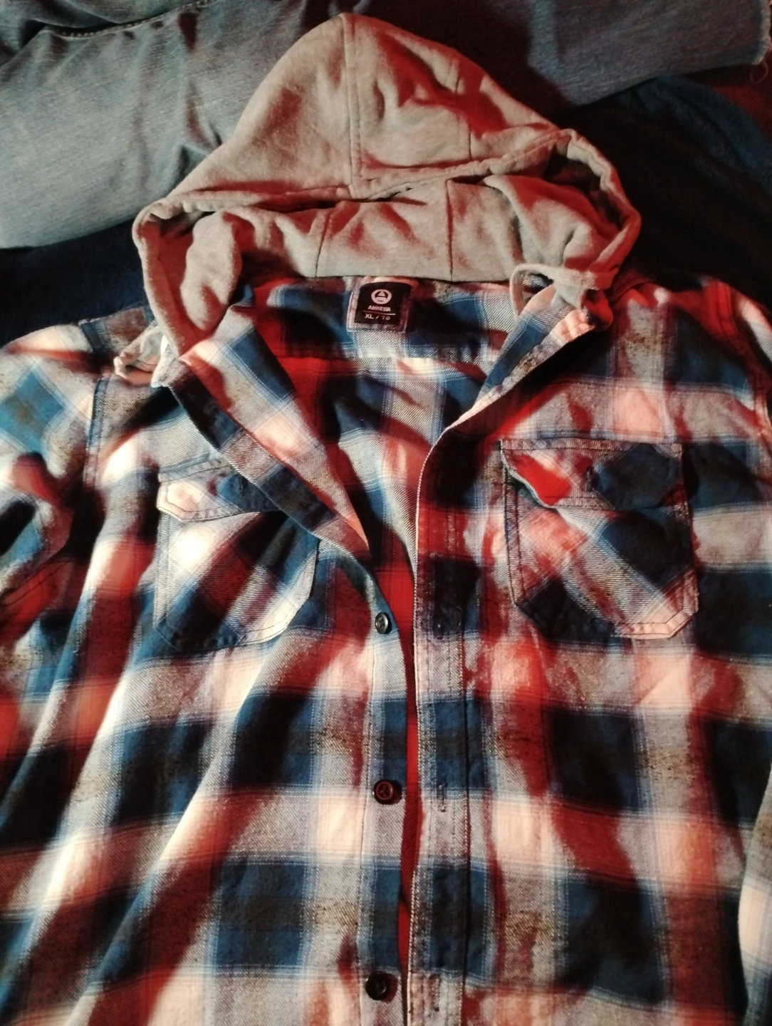 Ambig Flannel Hoodie - XL