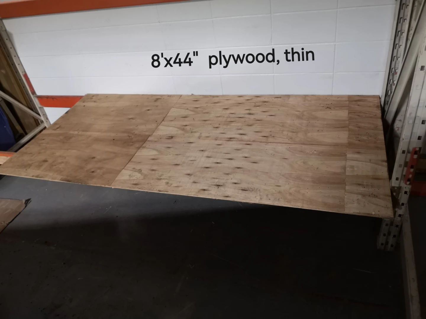 8'x44" Thin Plywood Sheet new
