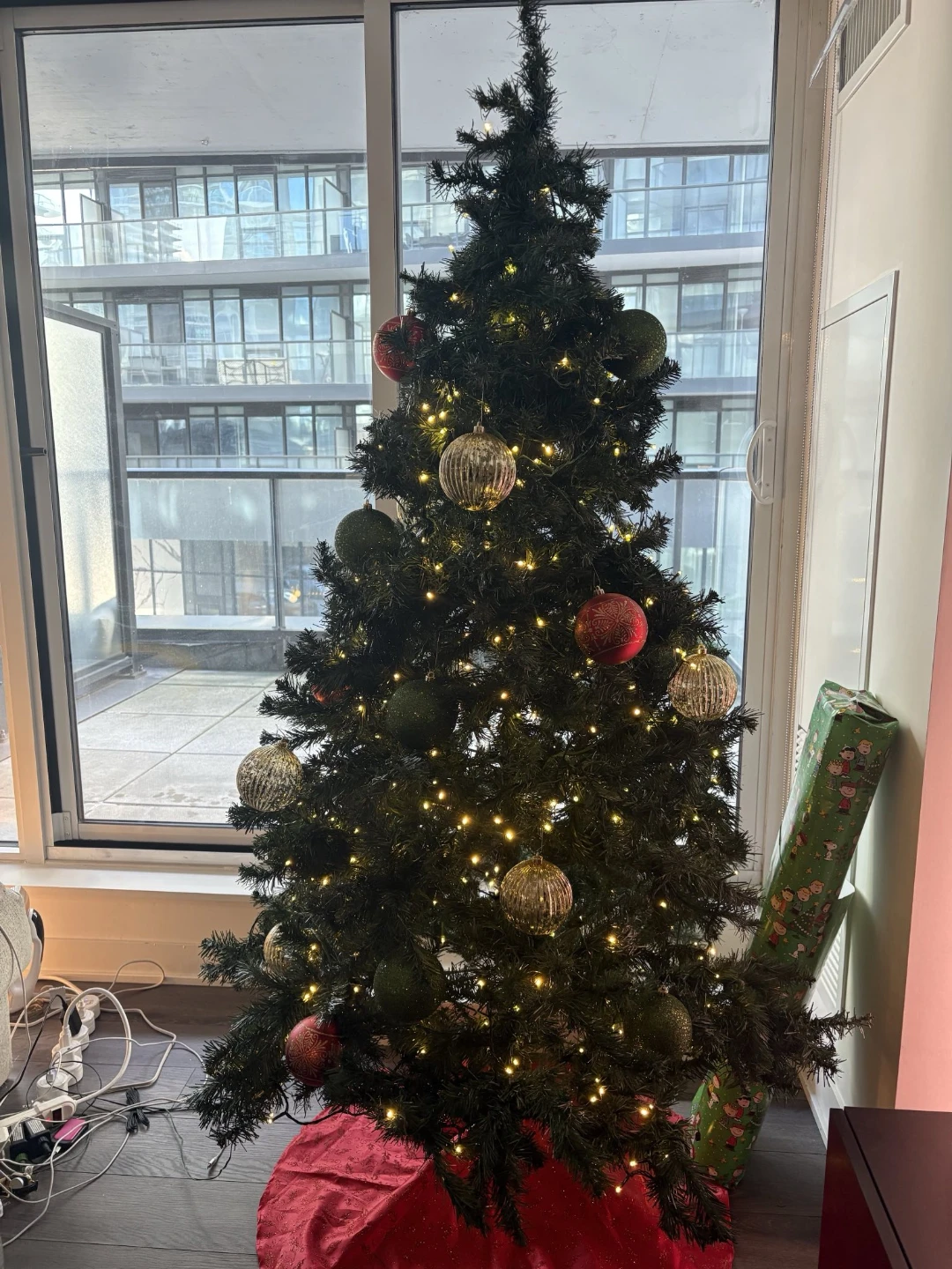 Christmas Tree with Ornaments - Not lights