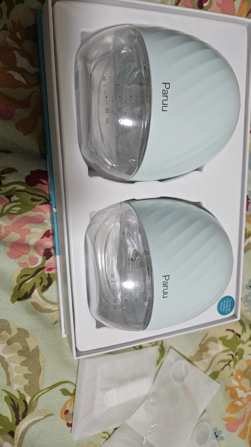 Paruu Electric Breast Pump Set - Light Blue - photo 2