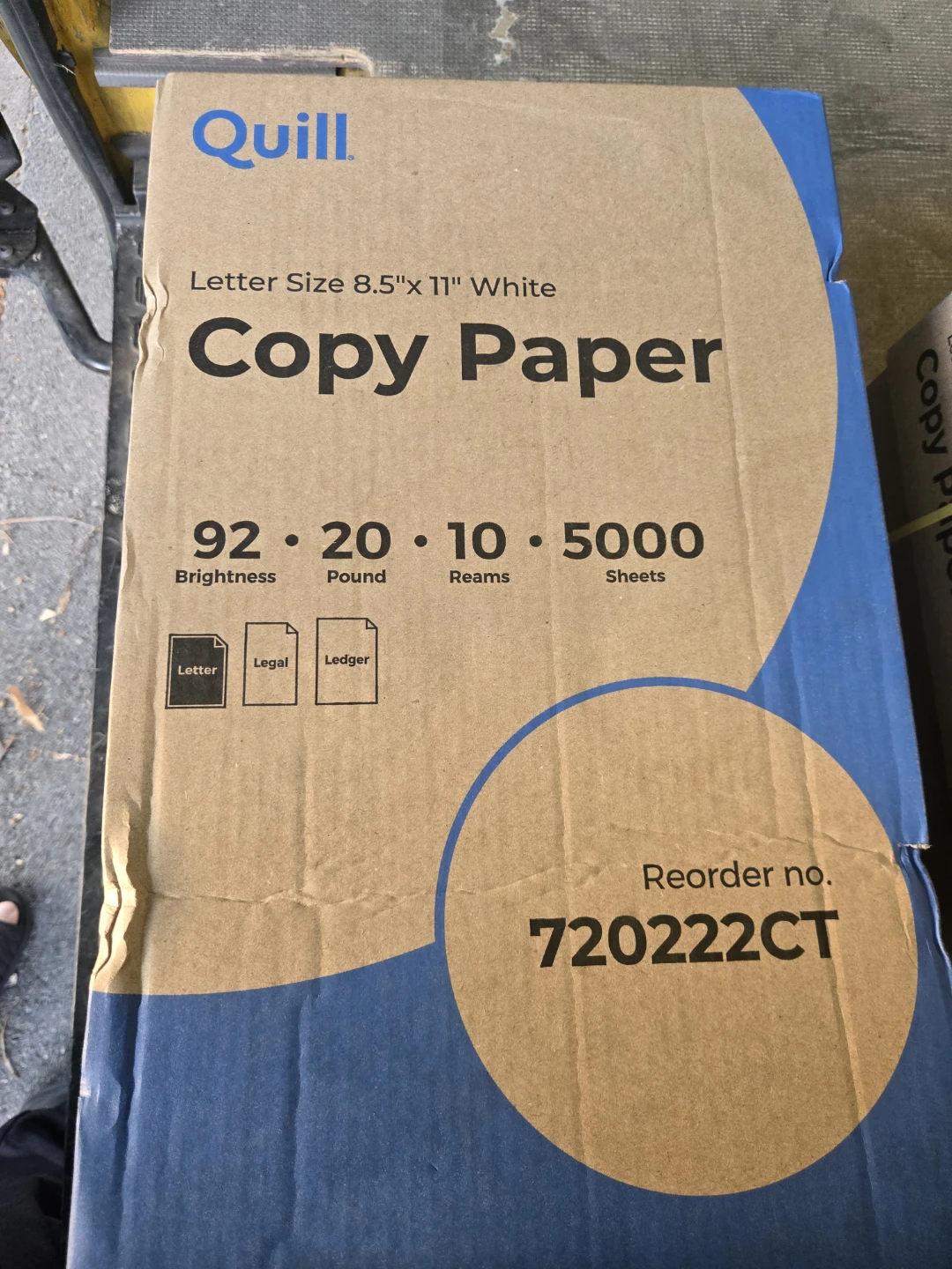 Quill Copy Paper Letter Size 8.5"x11" White - photo 3