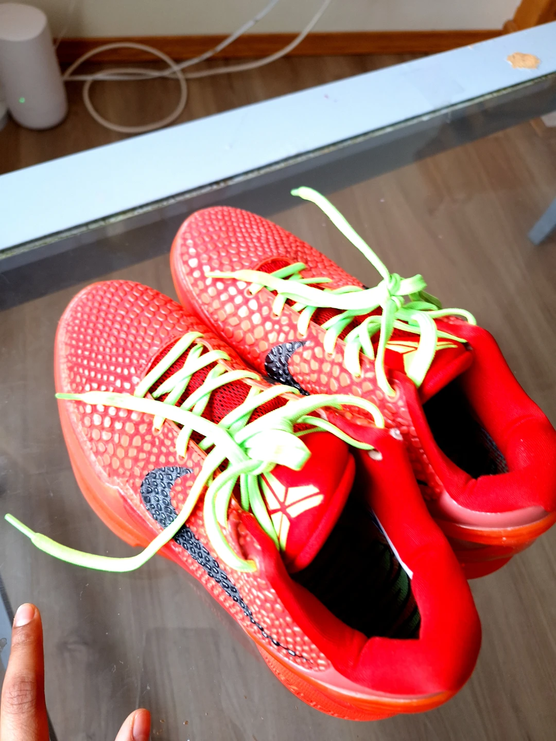 Nike Kobe 6 Protro 'Reverse Grinch' Basketball Shoes - photo 3