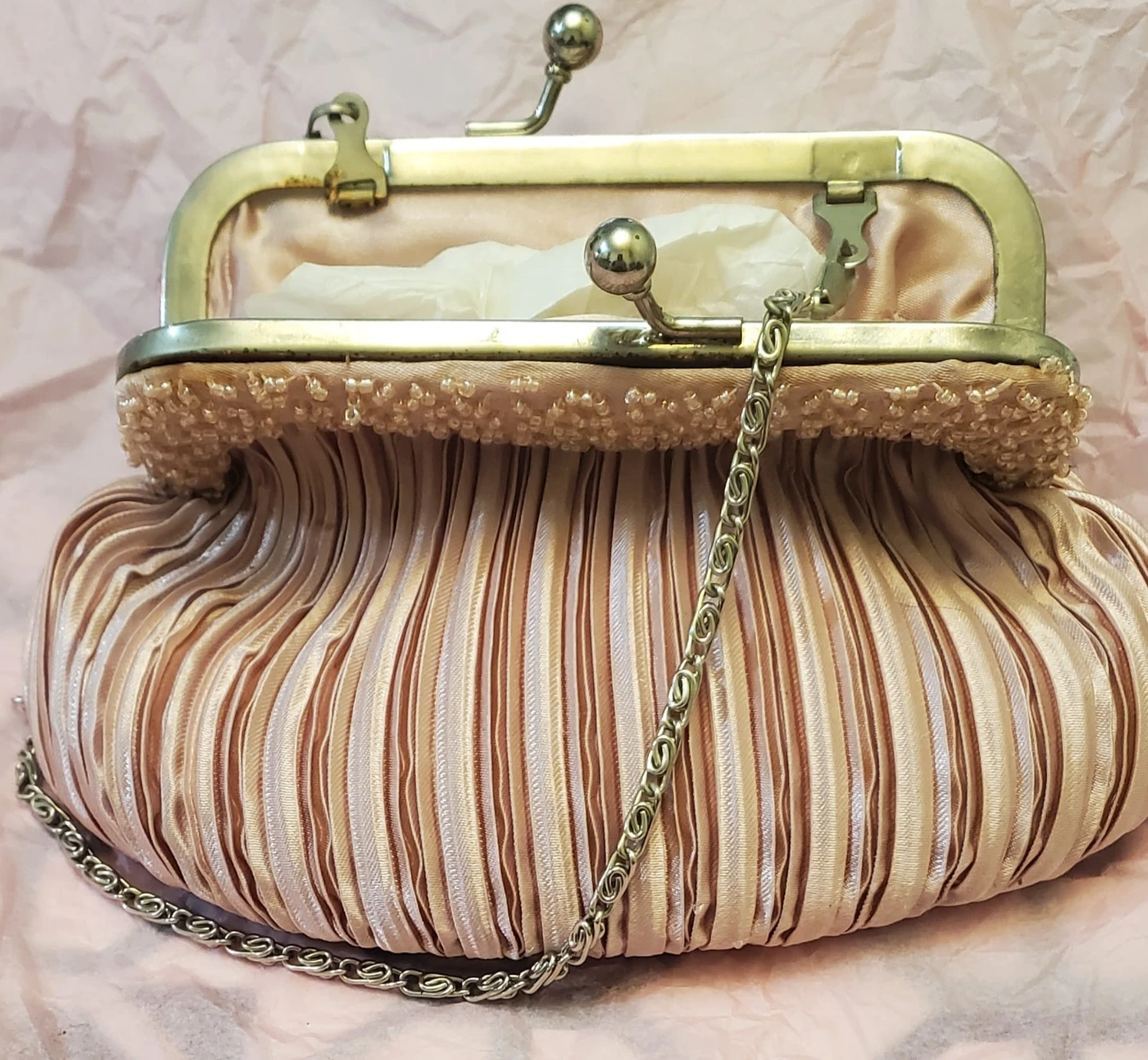 TieRack Evening Bag - Pink - photo 2