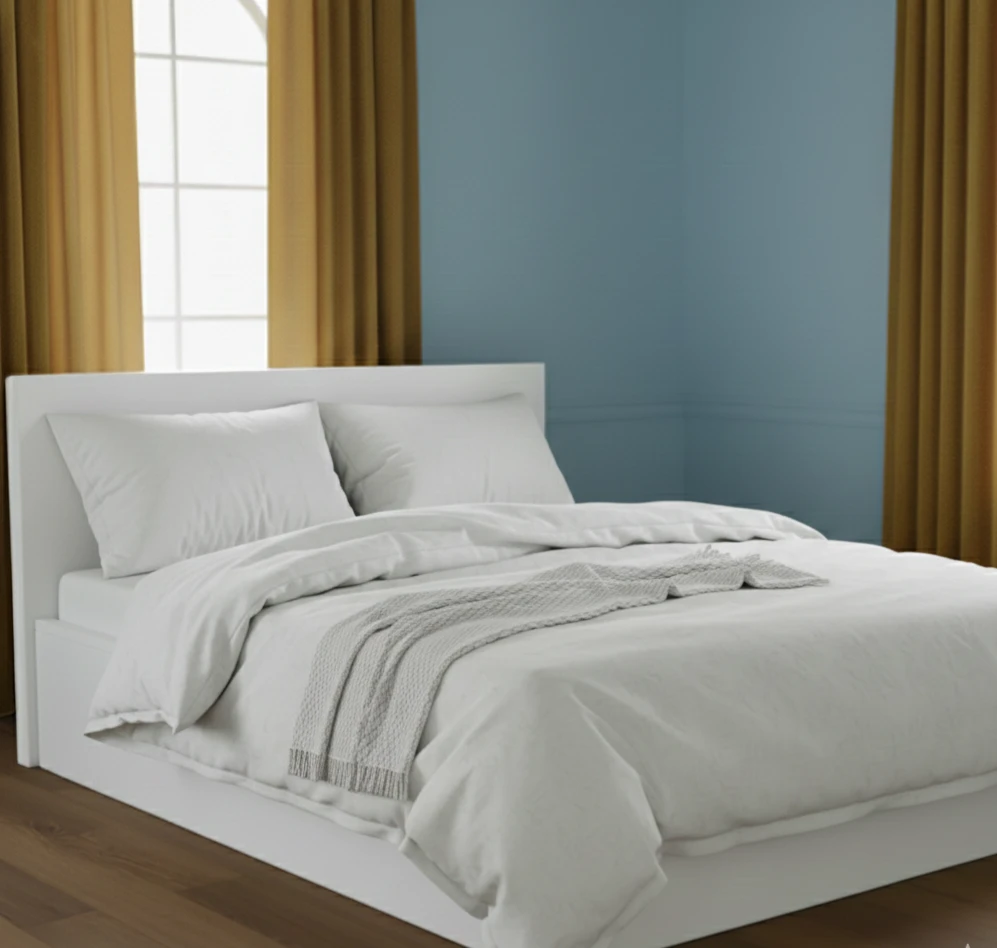 IKEA Malm White Ottoman Bed Frame - Queen Size - photo 4