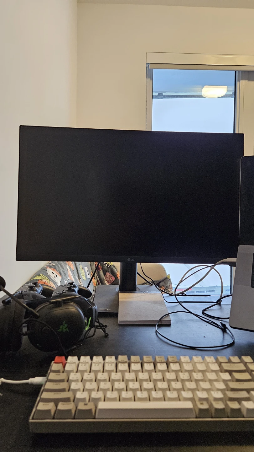 LG 27 inch monitor with speaker