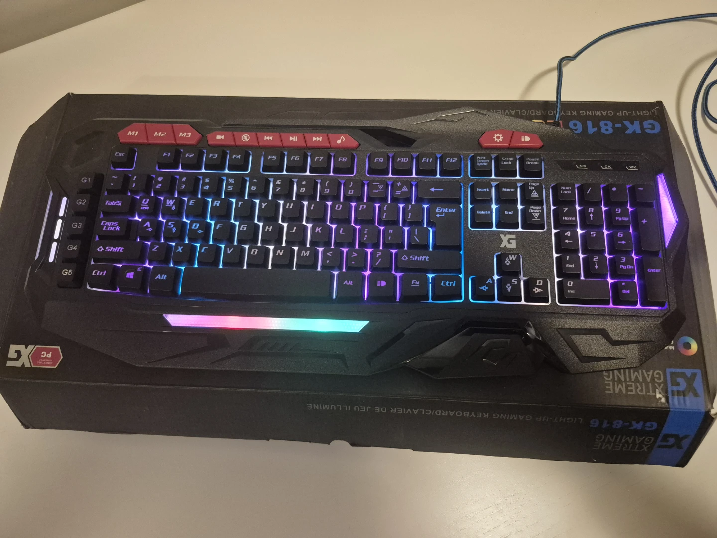 XG Xtreme Gaming GK-816 Lumen Keyboard - photo 2