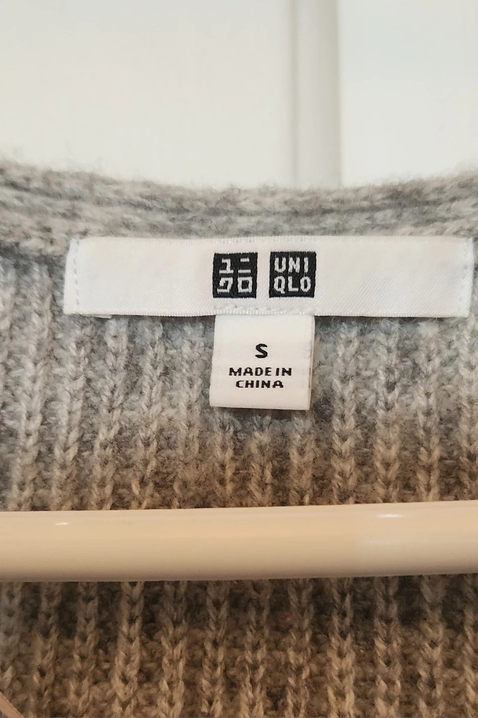 Uniqlo Grey Wool Blend Sweater - Size S - photo 2