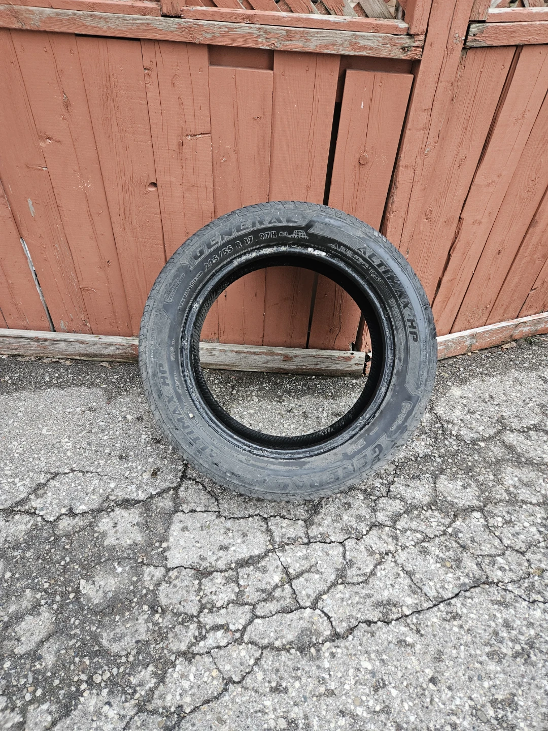 General AltiMAX HP Tire 225/55 R17 - photo 3