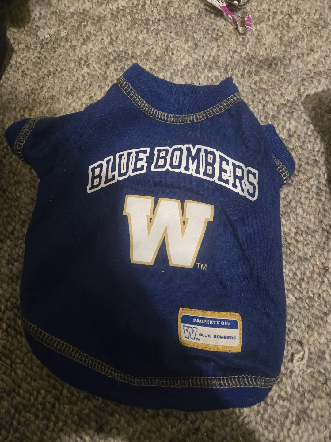 Blue Bombers Dog/cat T-Shirt