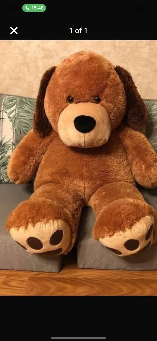 Large Plush Dog Toy. Brand new