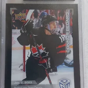 Connor Bedard 2023 Upper Deck Game Dated Moments #1