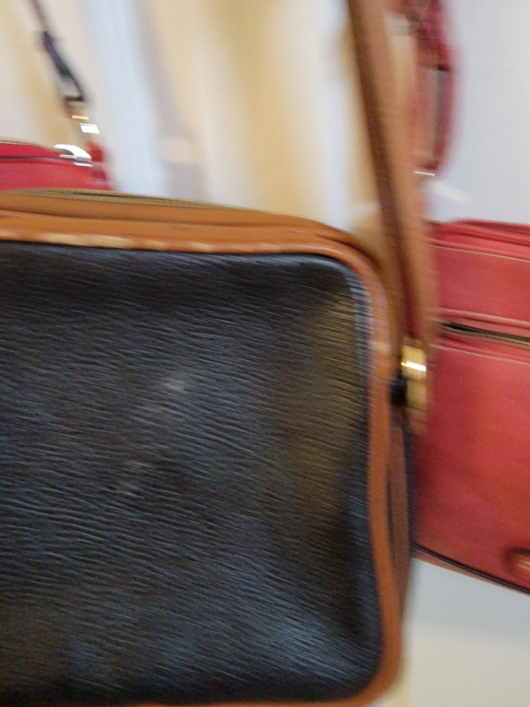 Red Crossbody Purses (2) and Black/Brown Shoulder Bag (1) - photo 2