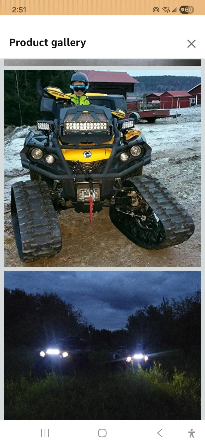 12-inch LED Light Bar,72W Led light bar - photo 4