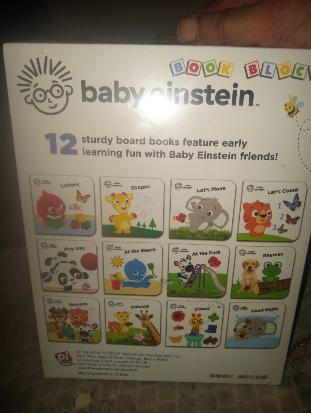 Baby Einstein 12 Board Books Set