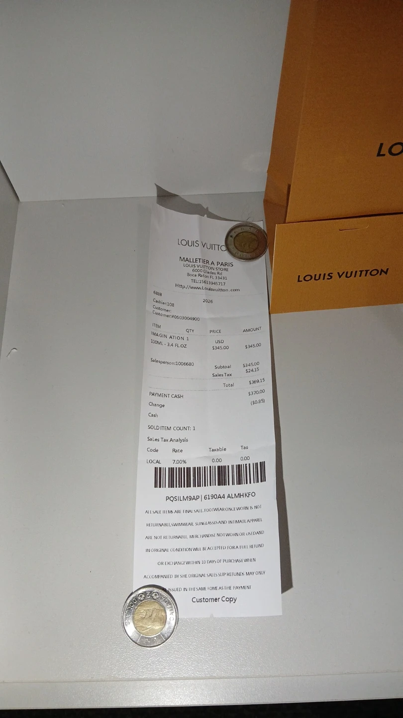 Louis Vuitton Imagination Eau de Parfum 100ml - photo 3