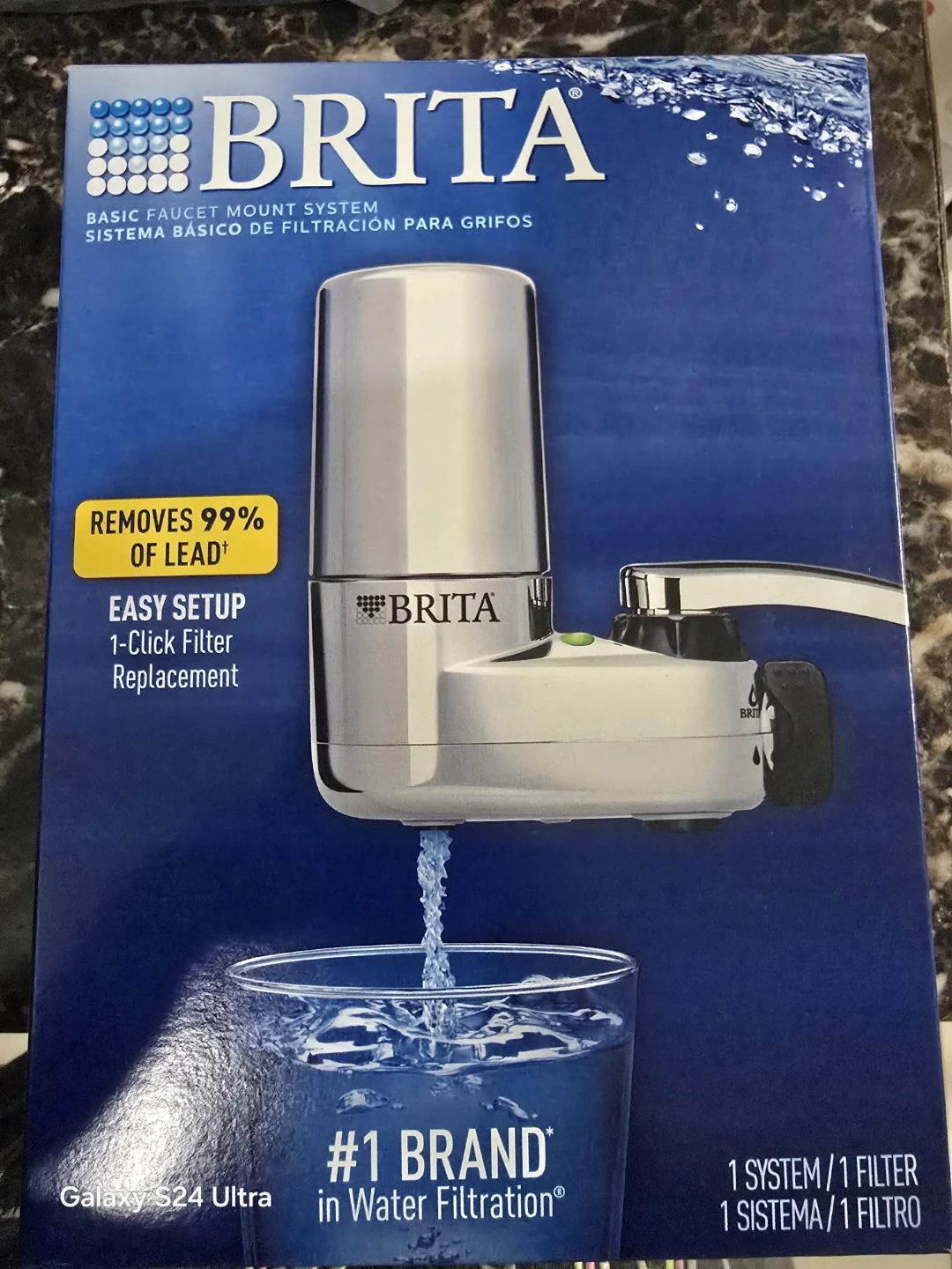 Brita Basic Faucet Mount Water Filtration System