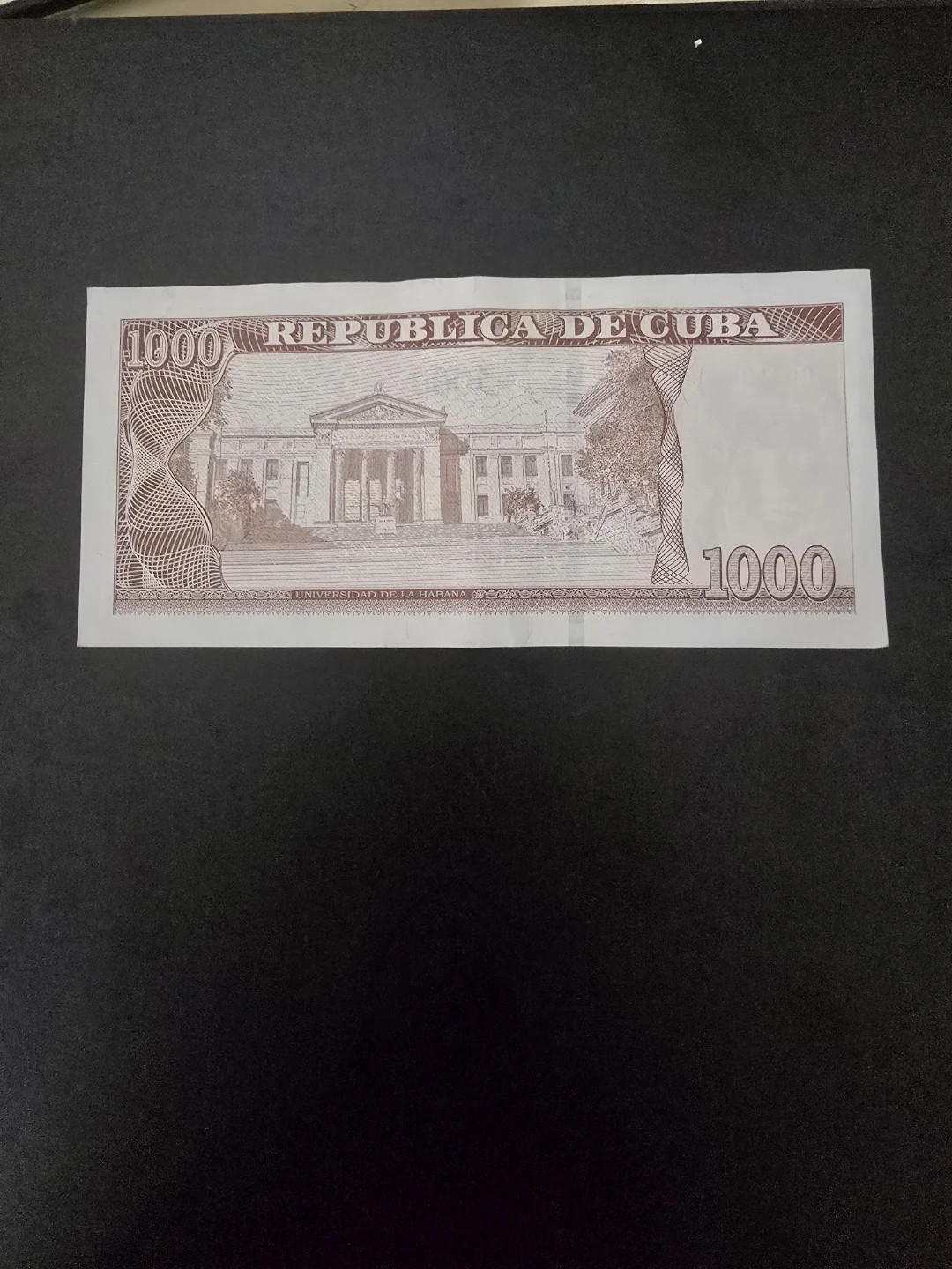 Cuban 1000 Pesos Banknote 2024- 5 Cad - photo 2