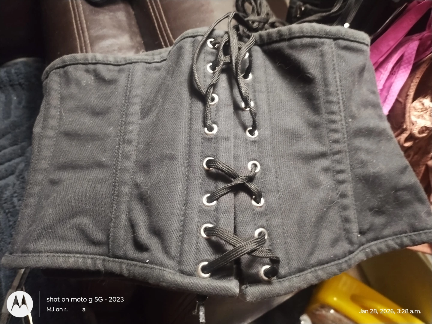 🥕 Orchard Corset Black Size 24