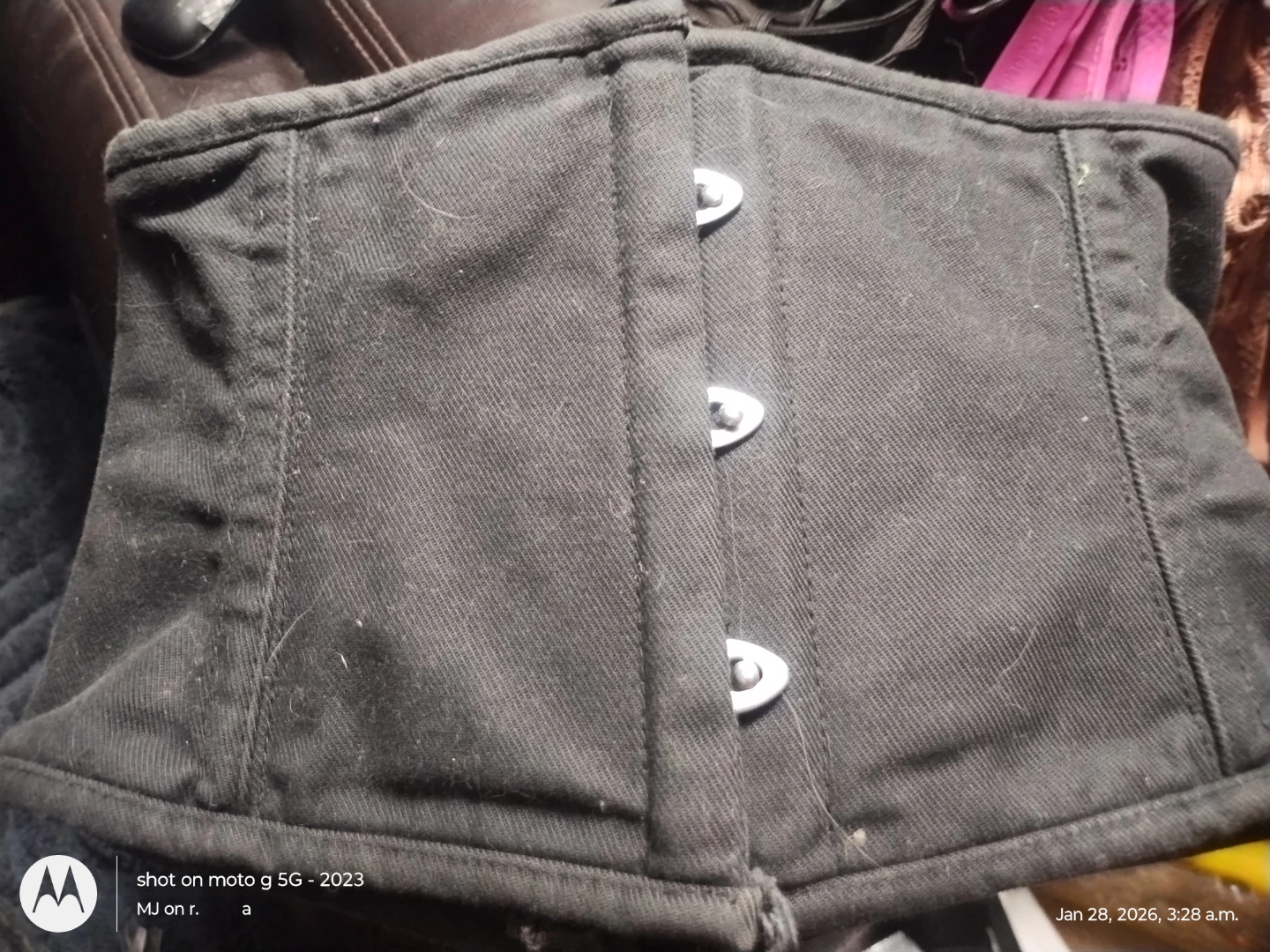 🥕 Orchard Corset Black Size 24 - photo 2