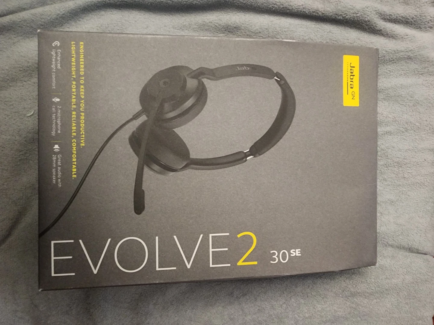 Jabra Evolve2 30 SE Headset - New ( Open Box )