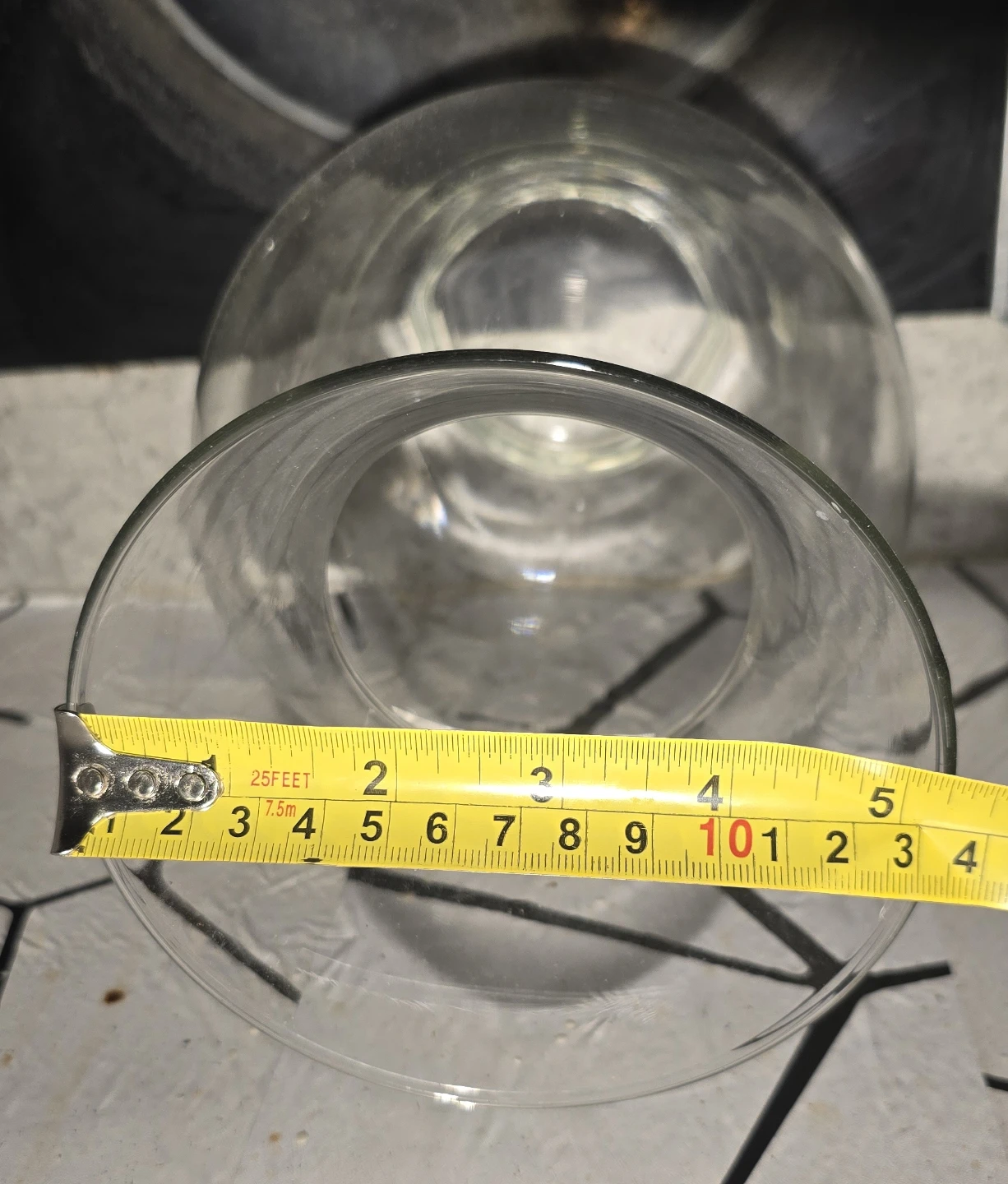 Clear Glass Vase - photo 2