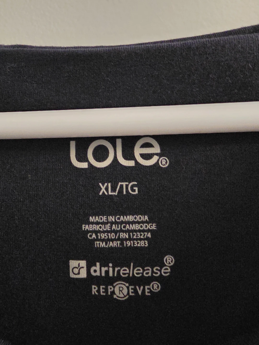 Lole XL/TG Black Dri-Release Leggings - photo 2