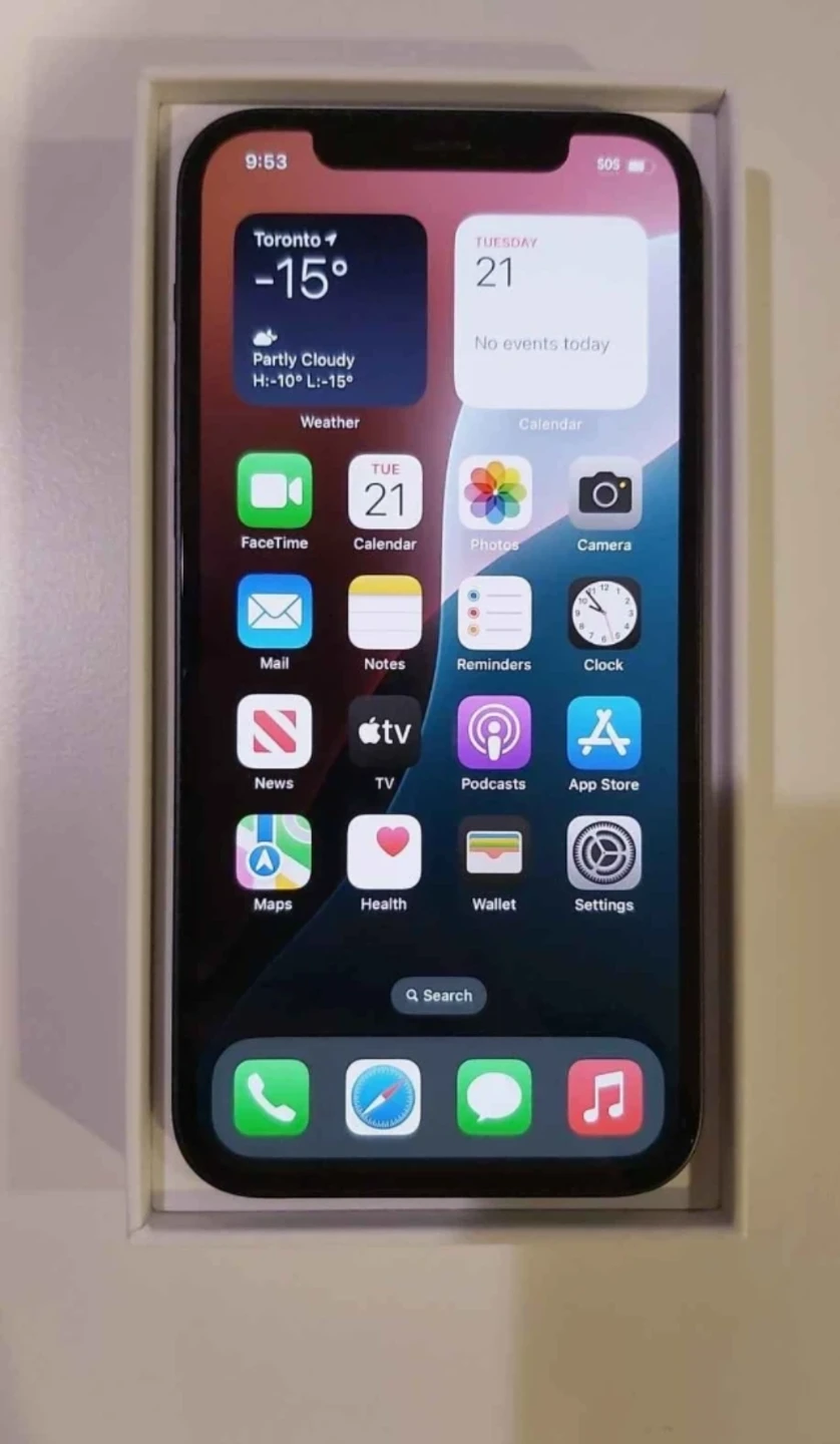 iPhone 12 – 64GB – Unlocked – Black – Excellent Condition