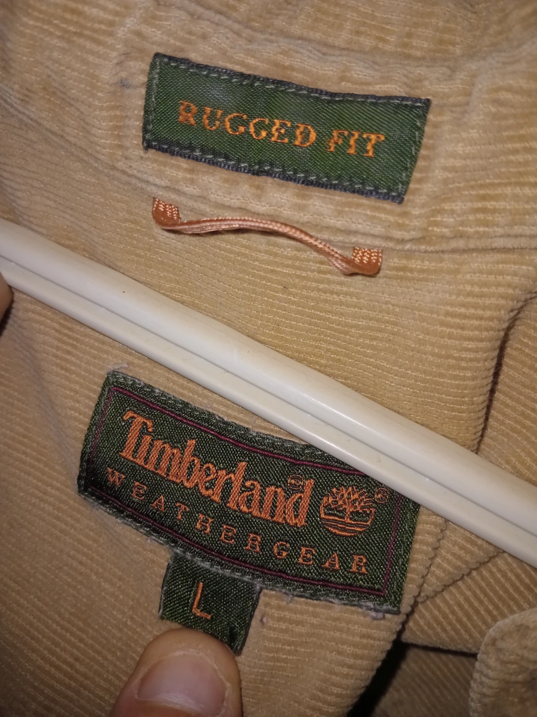 Timberland Weathergear Corduroy Shirt - Size L - photo 2