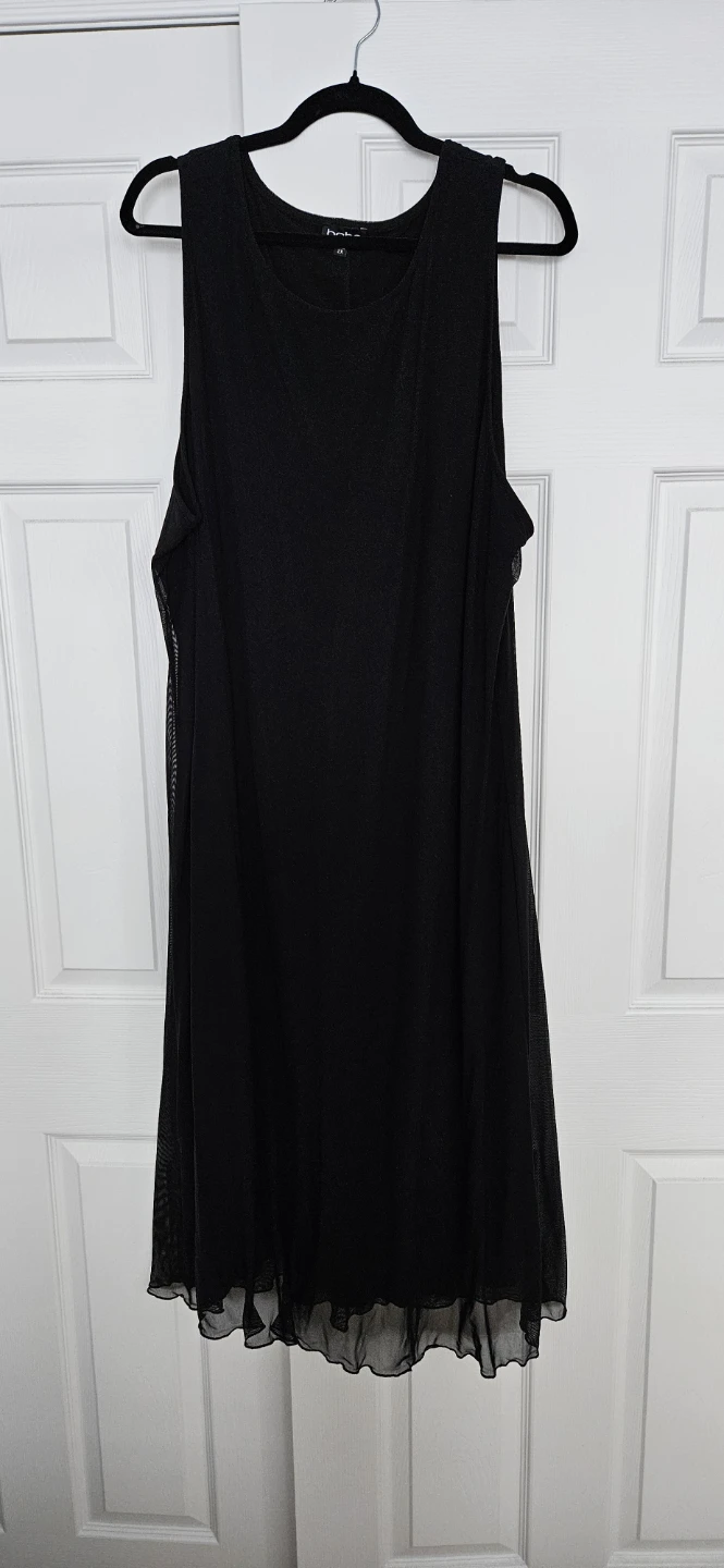 Bebe Black Sleeveless Dress Size 2X
