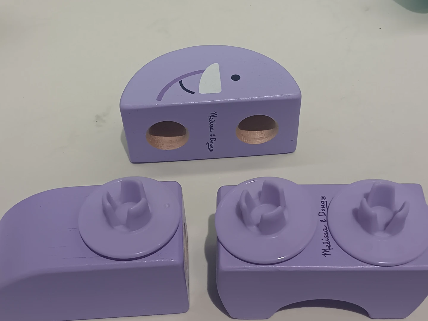 Melissa & Doug Wooden Animal Train Toy - photo 4