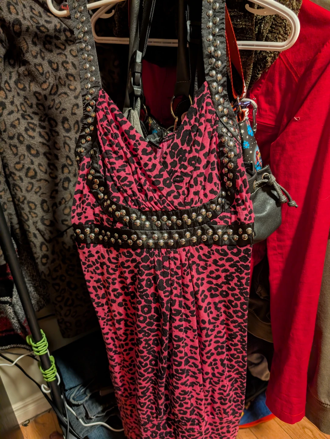 Pink Leopard Print Dress from Seduction - photo 2
