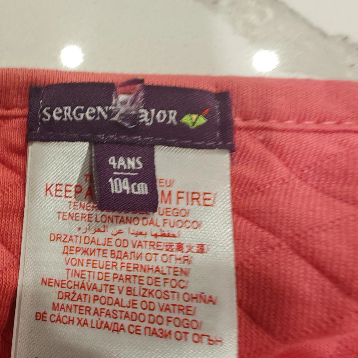 Sergent Major Floral Quilted Cardigan - Size 4 Years - photo 3