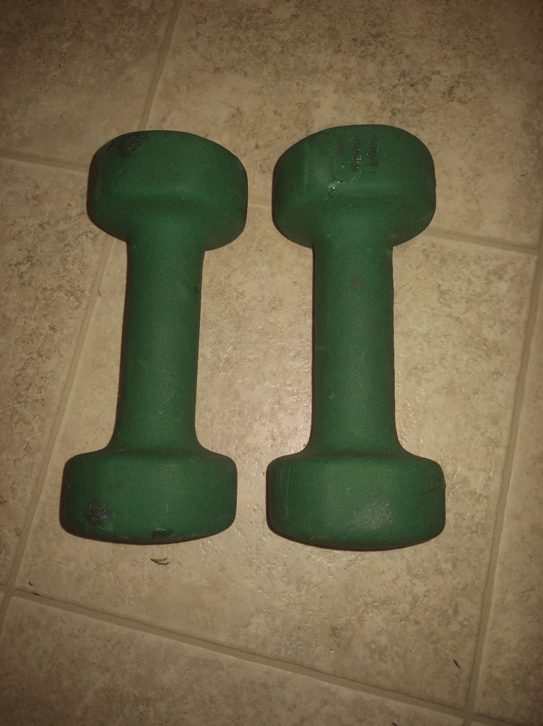Green 5lb Dumbbells (Pair)