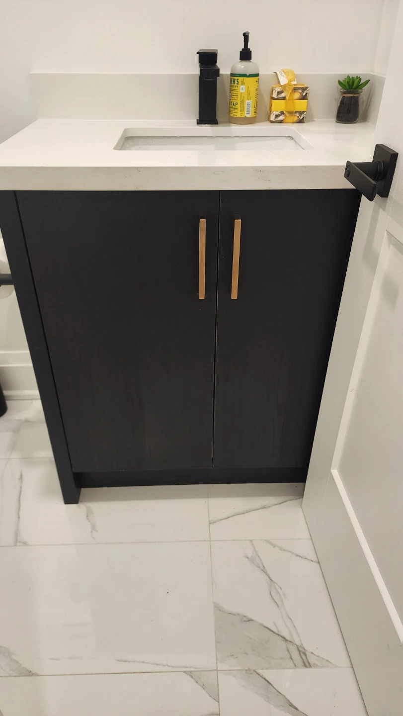 Bathroom  corner Vanity Cabinet - photo 2