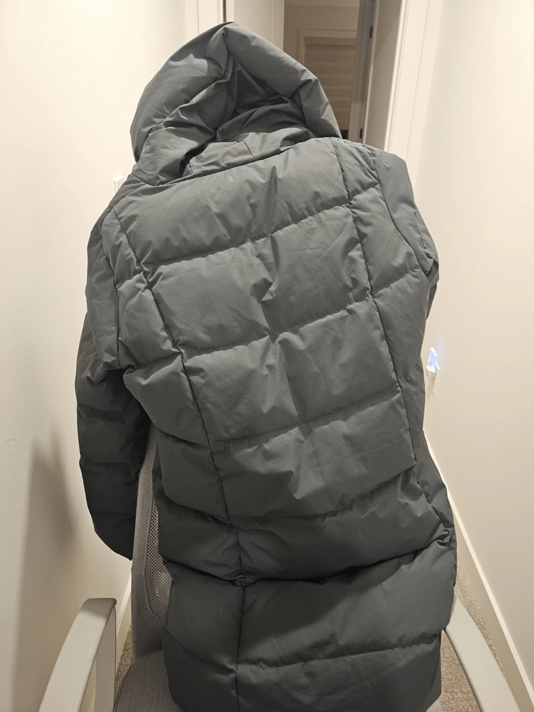 The North Face Quilted Down Parka - Grey - photo 2