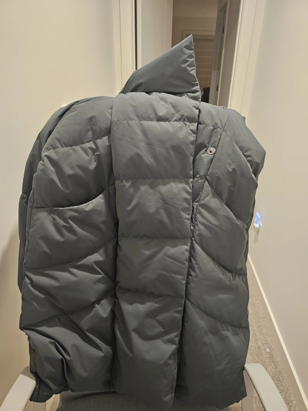 The North Face Quilted Down Parka - Grey - photo 3