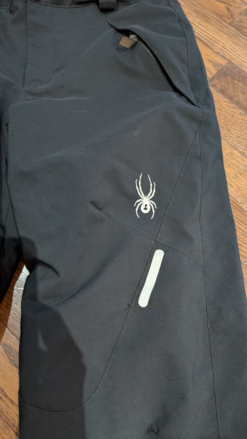 Spyder Ski Pants with Suspenders black youth 14 - photo 4