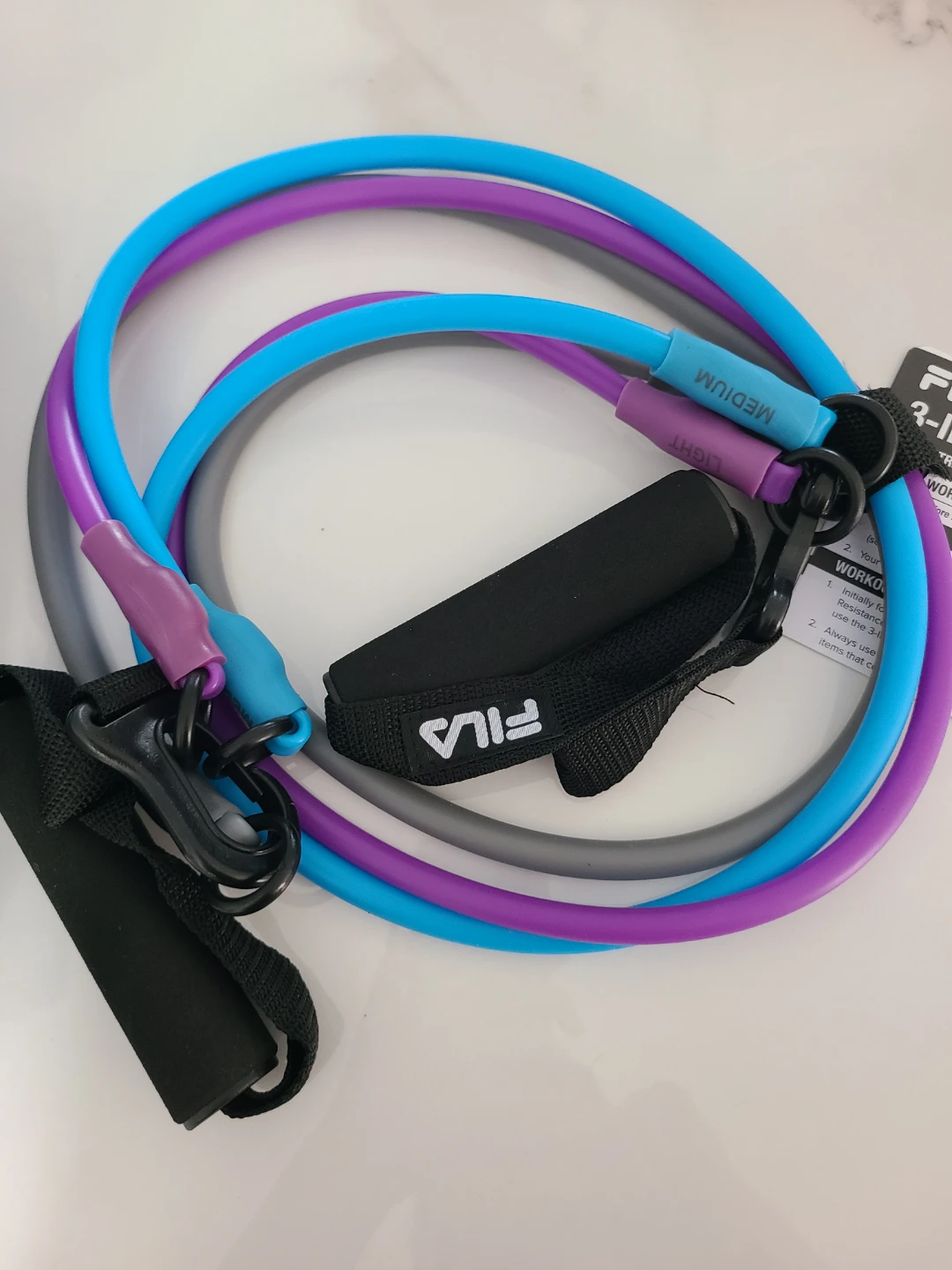 Fila 3-in-1 Resistance Band Set - New