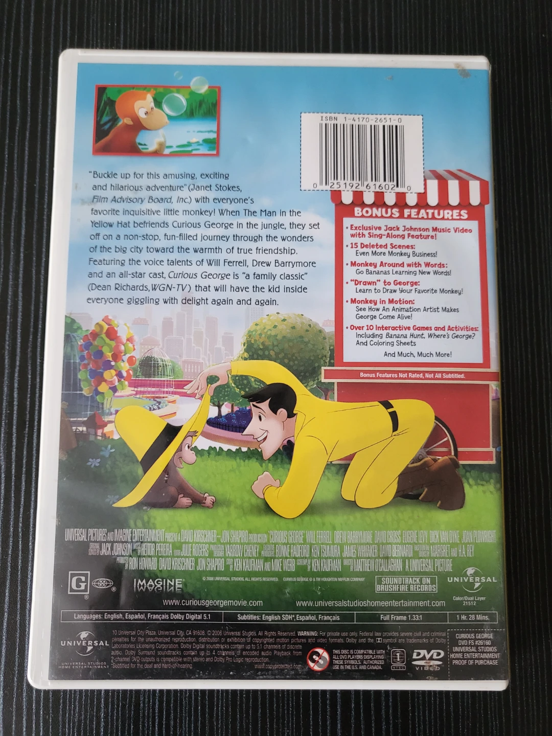Curious George DVD - photo 2