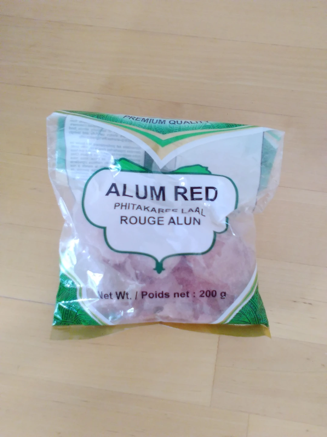 Alum Red (Red Alum)