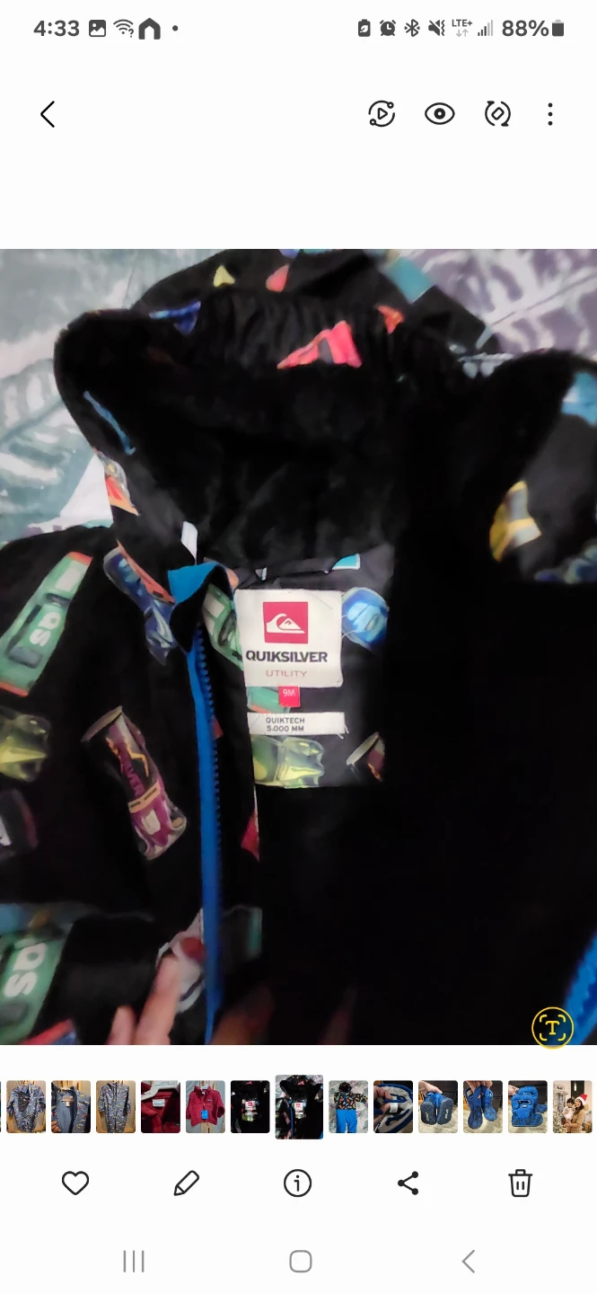 Quiksilver Utility 9M Snowsuit - Kids - photo 2