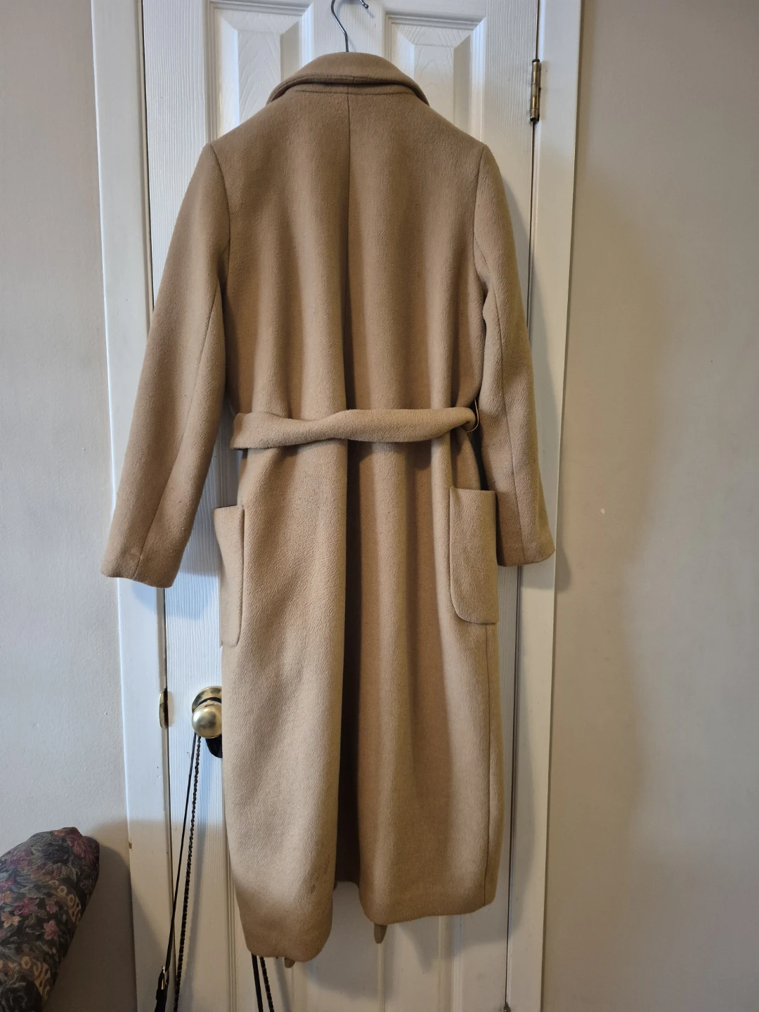 TOPSHOP Camel Coat - UK 12 - photo 3