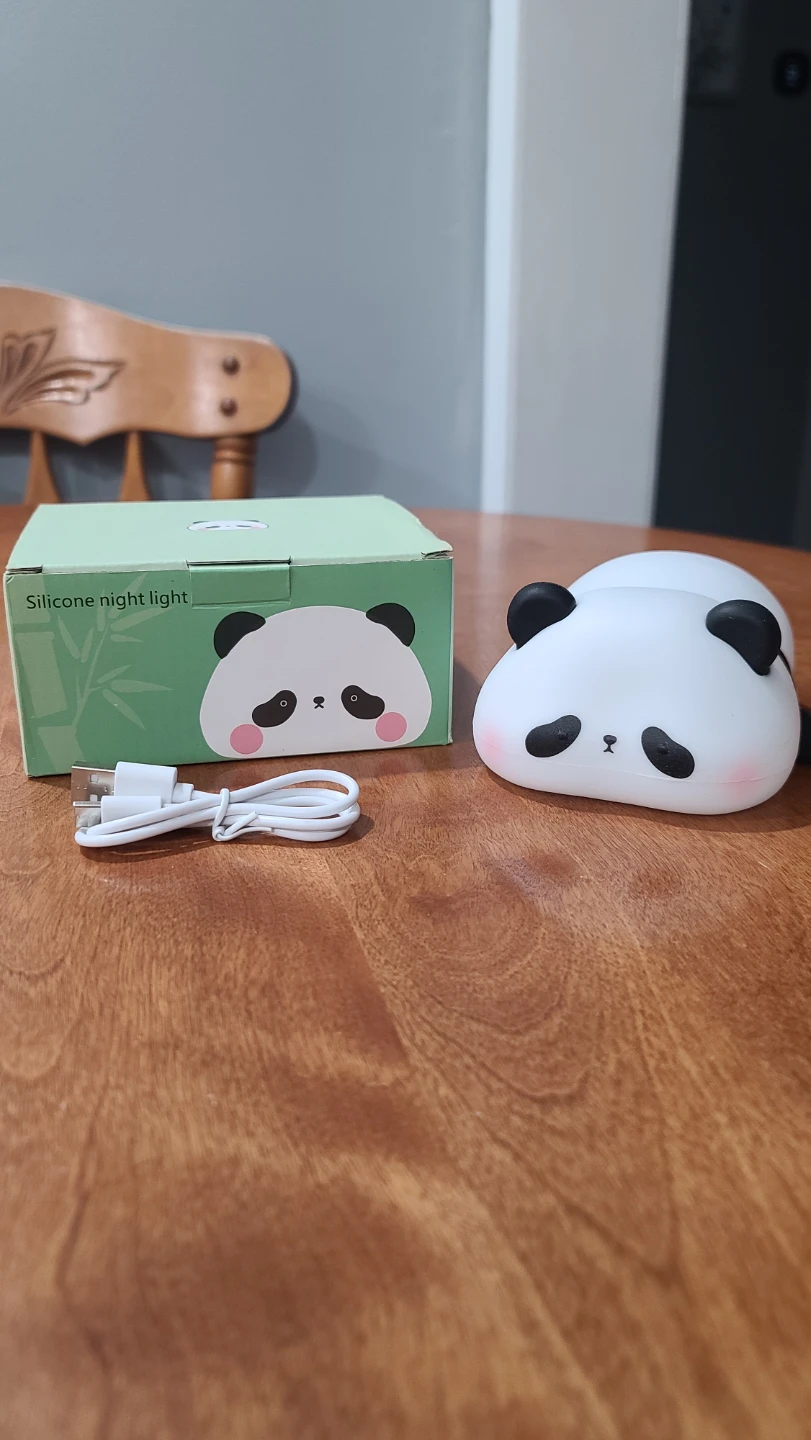 Panda Silicone Night Light 🏆