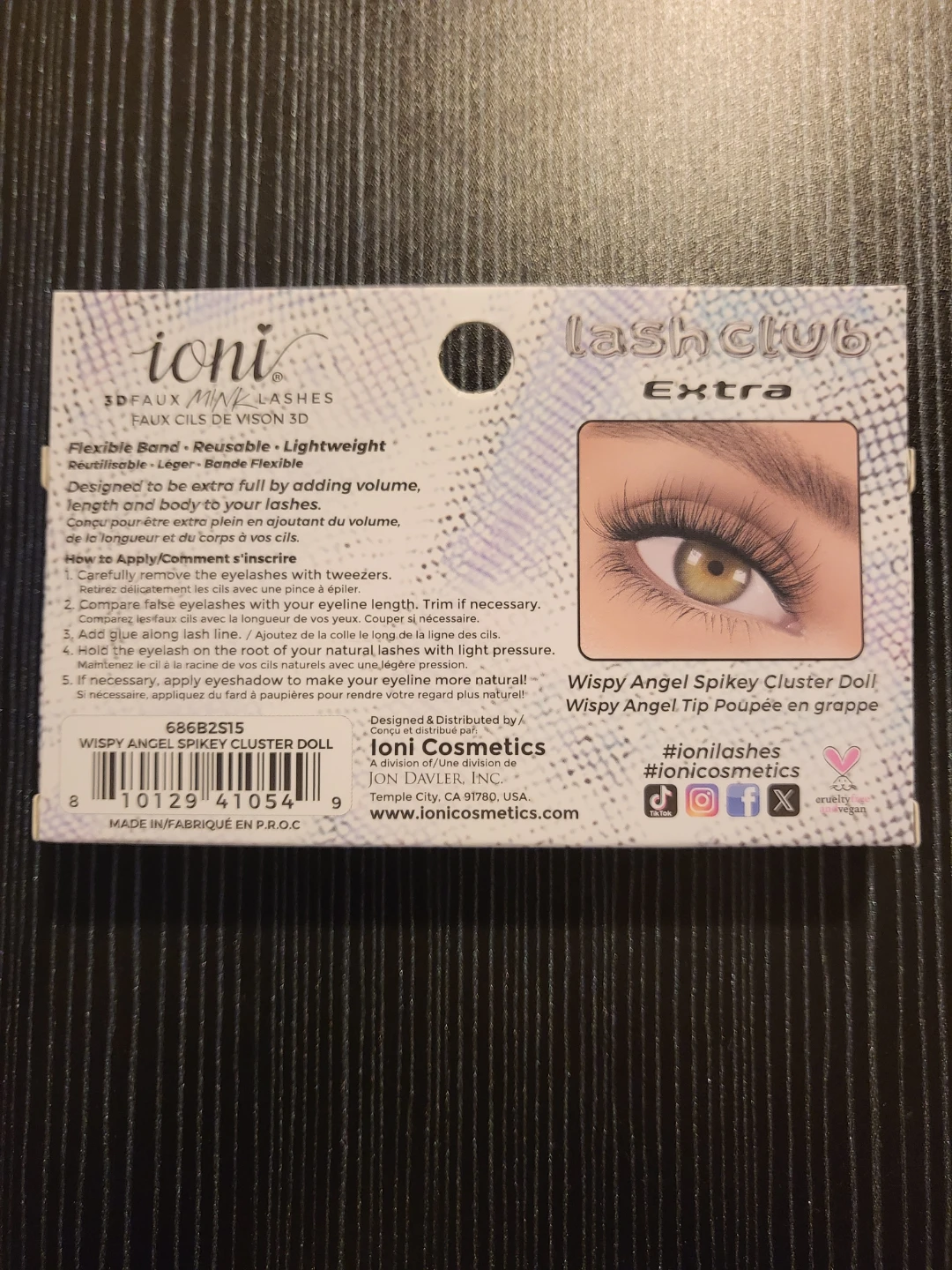 Ioni Lash Club Extra Wispy Angel Spikey Cluster Doll Lashes - photo 2